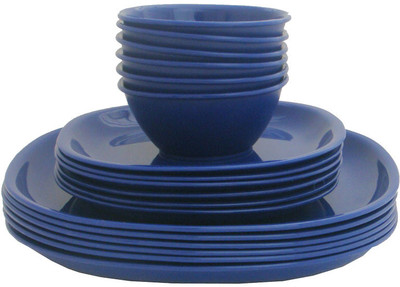 

Incrizma Pack of 18 Dinner Set(PP (Polypropylene))