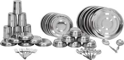 Scitek Pack of 44 Dinner Set(Stainless Steel)