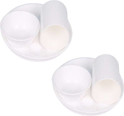

Cornik Pack of 8 Dinner Set(PP (Polypropylene))