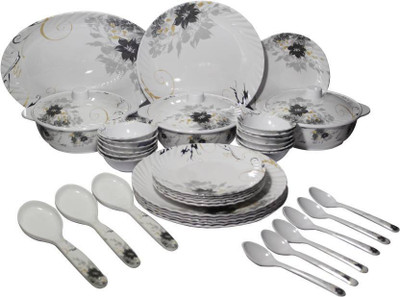 

Florida Tajware Pack of 40 Dinner Set(Melamine)