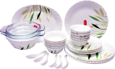 

Laopala Gentle Meadows Pack of 33 Dinner Set(Ceramic)