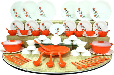 

RUCHI TECHNOPLAST Pack of 72 Dinner Set(Plastic)