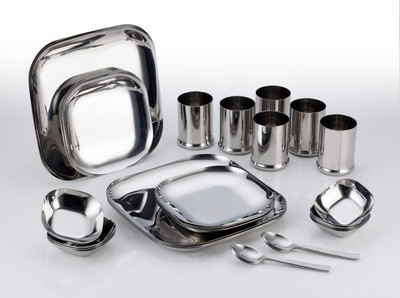 

Aristo Stainless Steel Dinner Set(Stainless Steel)