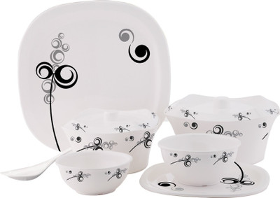 

Borosil Aura Pack of 31 Dinner Set(Melamine)