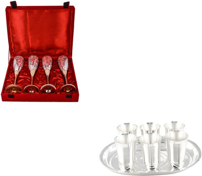 G S Museum Pack of 11 Dinner Set(Silver Plated)