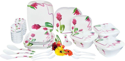 

KUNKA Dinner set Pack of 40 Dinner Set(Melamine)