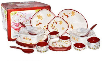 

Nayasa Pack of 32 Dinner Set(PP (Polypropylene))