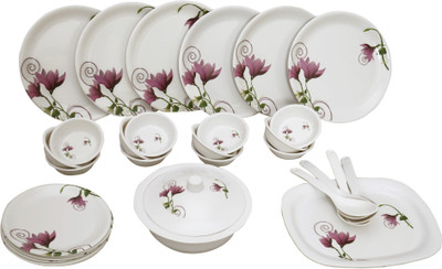 

Blue Streak Real Pawan Pack of 35 Dinner Set(Melamine)