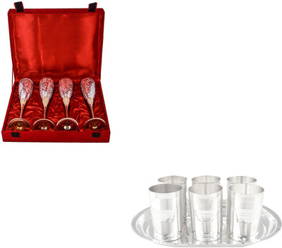 

G S Museum Pack of 11 Dinner Set(Silver Plated)