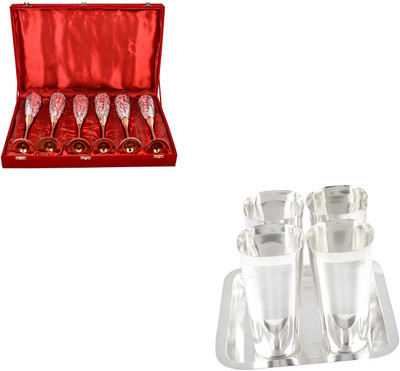 

G S Museum Pack of 11 Dinner Set(Silver Plated)