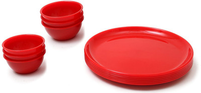 

Bazaar Pirates Pack of 12 Dinner Set(Plastic)