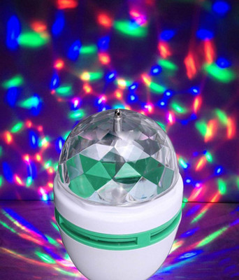 

Best Deal BEST DEAL LED ROTATING BULB IN MULTI-COLOR-1 PC Single Disco Ball(Ball Diameter: 3 cm)