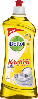 

Dettol Kitchen Gel Dish Cleaning Gel(Lemon, 750 ml)