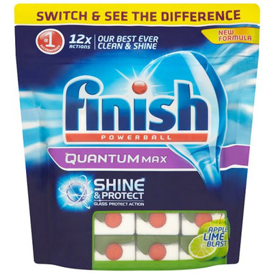 

Finish Powerball Quantum Tablets Dishwashing Detergent(60 Pod)