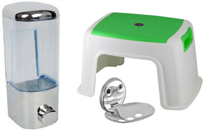 

FLICKER GLOSSY Plastic Bathroom Set