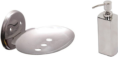 

DEVICE IN LION GLOSSY Steel Bathroom Set