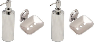 

FLICKER GLOSSY Steel Bathroom Set