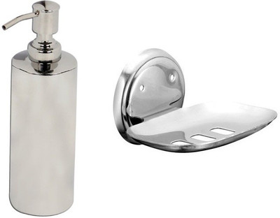 

DEVICE IN LION GLOSSY Steel Bathroom Set