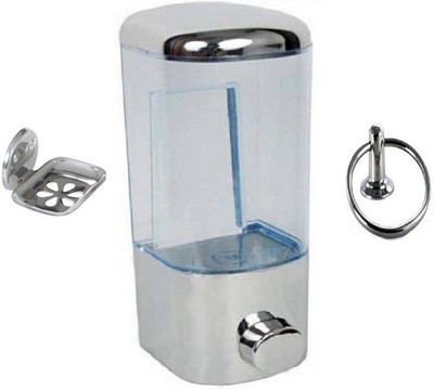 

FLICKER GLOSSY Steel, Plastic Bathroom Set
