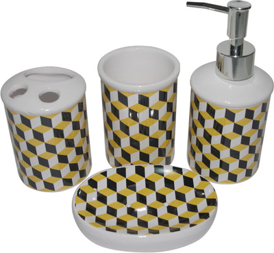 

TrendyFurnish Ceramic Bathroom Set(Pack of 4)