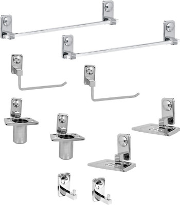 

Handy Bath sets pack of 2 Stainless Steel Bathroom Set