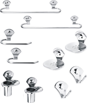 

Handy Stainless Steel Bathroom Set(Pack of 10)