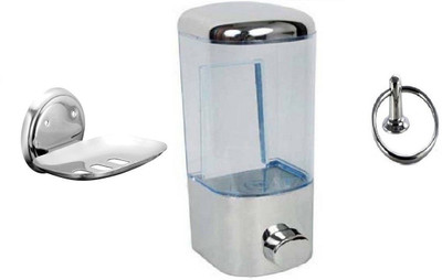 

DEVICE IN LION GLOSSY Plastic, Steel Bathroom Set