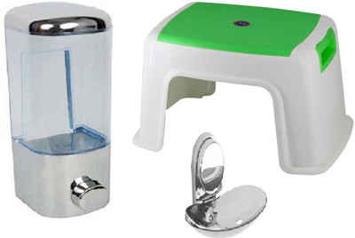 

FLICKER GLOSSY Plastic Bathroom Set