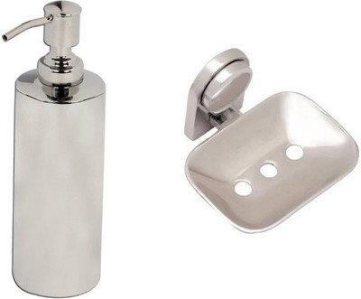 

DEVICE IN LION GLOSSY Steel Bathroom Set