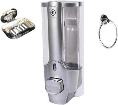 

DEVICE IN LION GLOSSY Steel, Plastic Bathroom Set