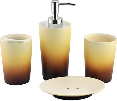 

Shresmo Polyresin Bathroom Set(Pack of 4)