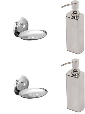 

FLICKER GLOSSY Stainless Steel Bathroom Set
