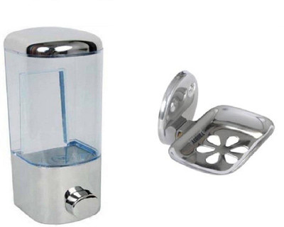 

DEVICE IN LION GLOSSY Steel, Plastic Bathroom Set