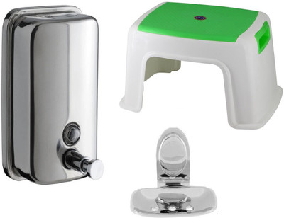 

FLICKER GLOSSY Stainless Steel Bathroom Set