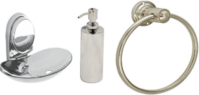 

FLICKER GLOSSY Steel Bathroom Set