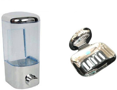 

FLICKER Steel, Plastic Bathroom Set