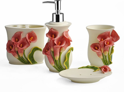 Shresmo Polyresin Bathroom Set(Pack of 4)
