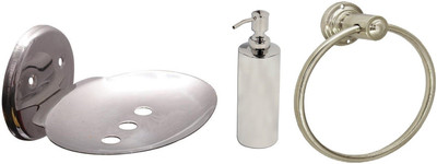 

FLICKER GLOSSY Steel Bathroom Set