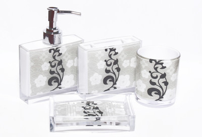 

Arow Plastic Bathroom Set(Pack of 4)