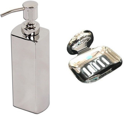 

DEVICE IN LION GLOSSY Steel Bathroom Set