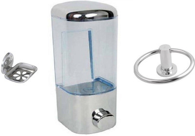 

FLICKER GLOSSY Steel, Plastic Bathroom Set