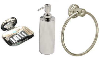 

FLICKER GLOSSY Steel Bathroom Set