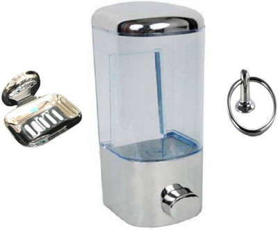 

FLICKER GLOSSY Steel, Plastic Bathroom Set