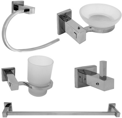 

The Interiors Stainless Steel Bathroom Set