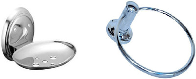 

FLICKER BATH SET Steel Bathroom Set