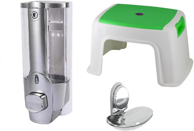 

FLICKER GLOSSY Plastic Bathroom Set