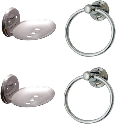 

FLICKER BATH SET Steel Bathroom Set