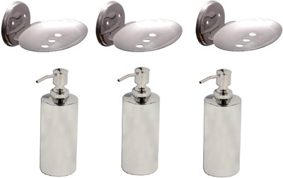 

FLICKER GLOSSY Stainless Steel Bathroom Set