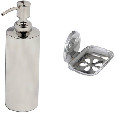 

DEVICE IN LION GLOSSY Steel Bathroom Set