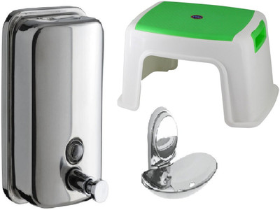 

FLICKER GLOSSY Stainless Steel Bathroom Set